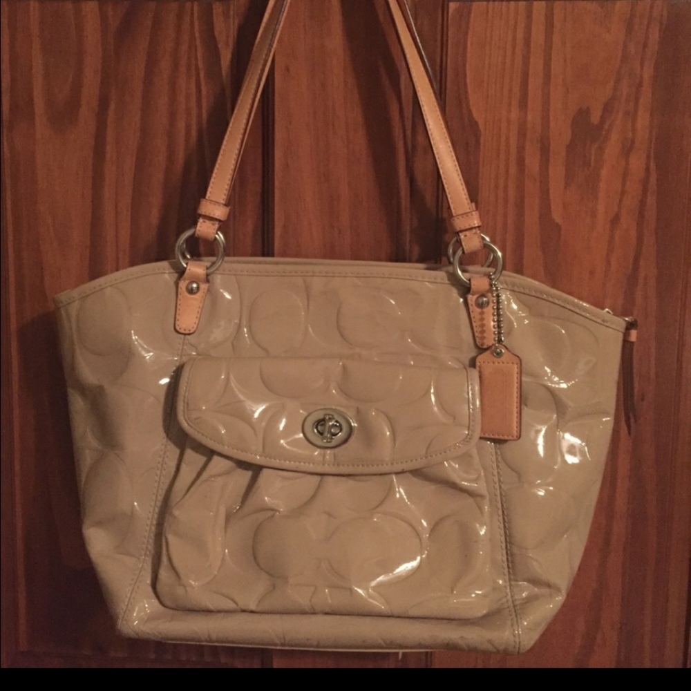 Coach Patent Leather Bag